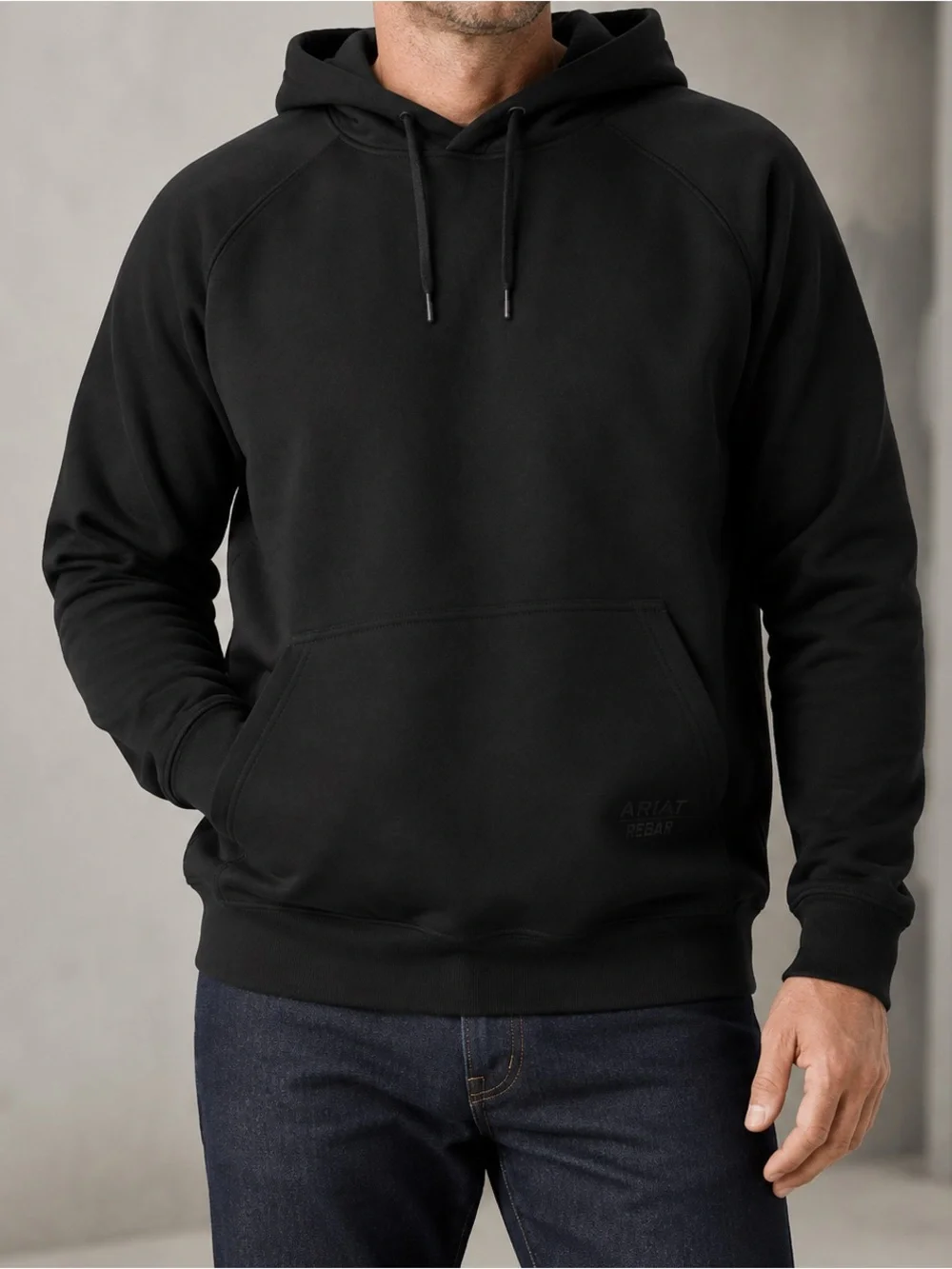 Ariat Men’s Black Hooded Sweatshirt